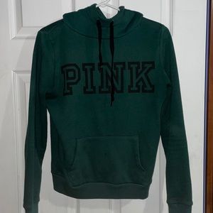 VS Pink fleece hood hoodie